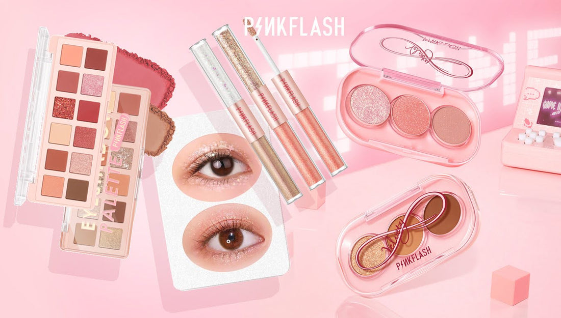 eyeshadow pinkflash