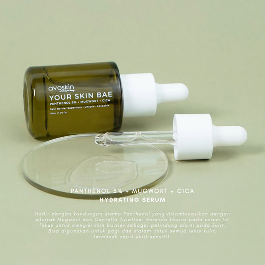 [Warehouse Sale] Avoskin Your Skin Bae Panthenol 5% + Mugwort + Cica Serum 30 ml