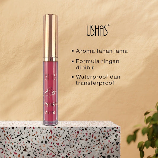 Ushas LM1708 Lip Cream Matte 06 | 3ml