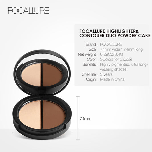 Focallure Highlighter & Bronzer Duo FA05 - #2