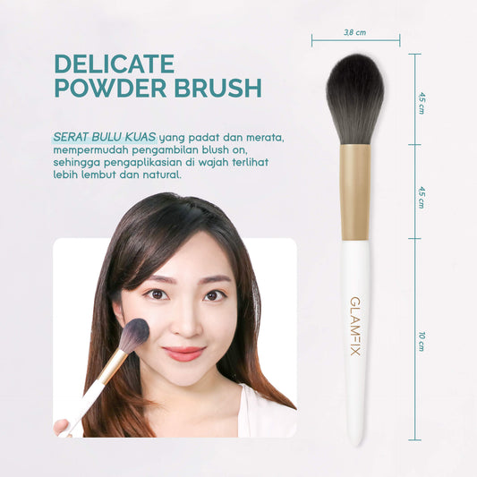 Glamfix Delicate Powder Brush | 5 g