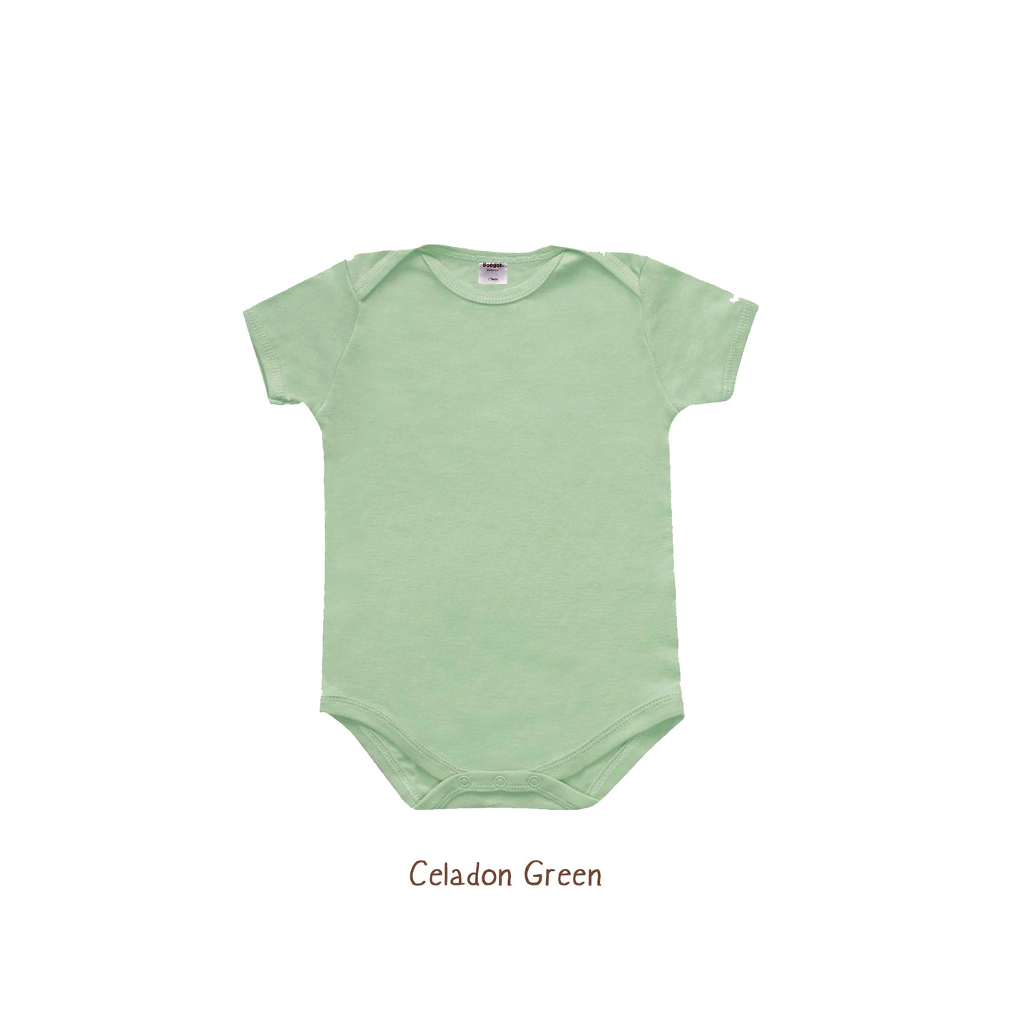 Booyah Baby & Kids Baju Bayi - Bodysuit Celadon Green (6-12Month)