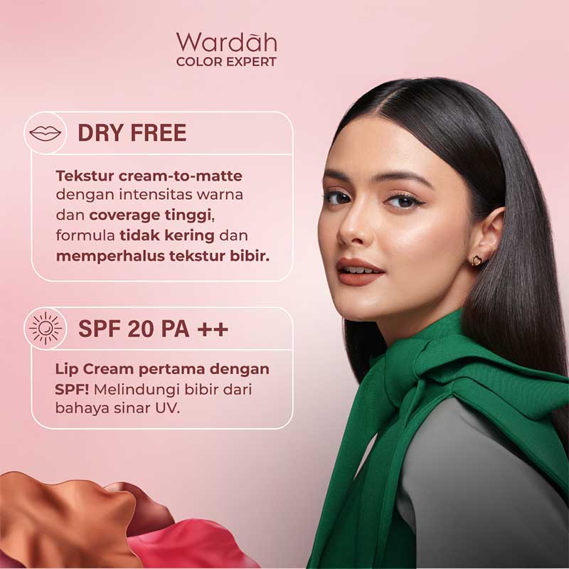 WARDAH Exclusive Matte Lip Cream 12 - Plump It Up | 4 gr