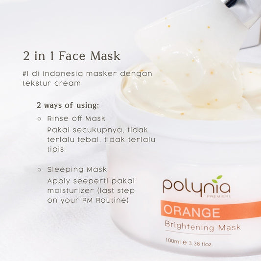 Polynia Orange Brightening Mask 100ml