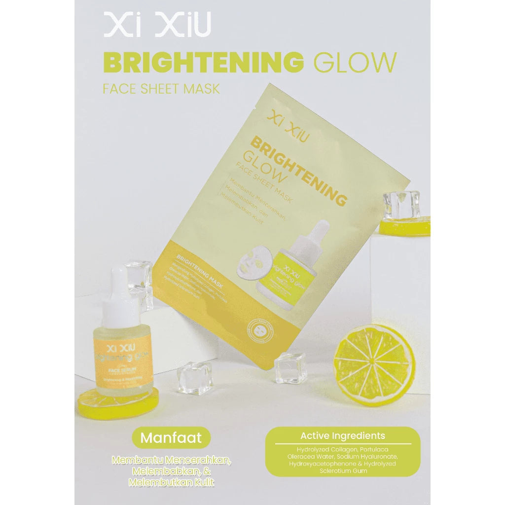 Xi Xiu Brightening Glow Face Sheet Mask | 22 ml