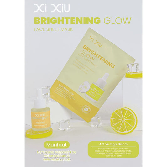 Xi Xiu Brightening Glow Face Sheet Mask | 22 ml