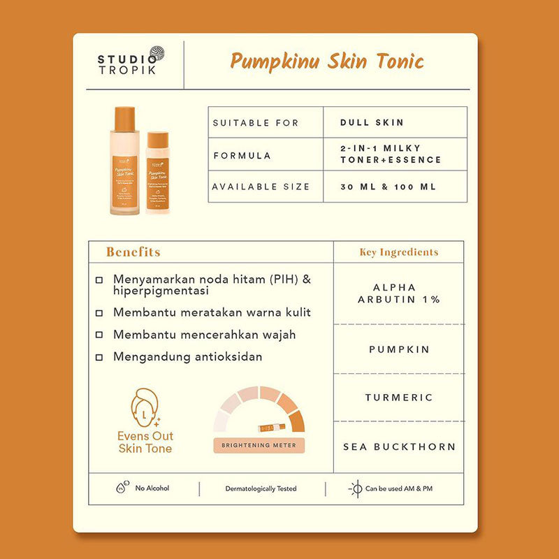 STUDIO TROPIK Pumpkinu Skin Tonic