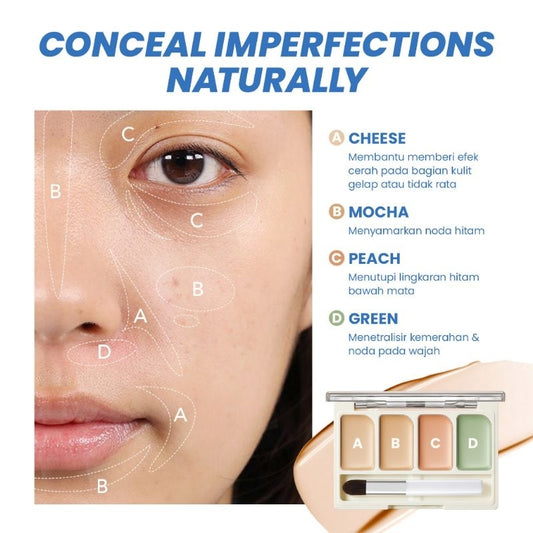 Y.O.U Correcting Concealer Palette - 4.8g