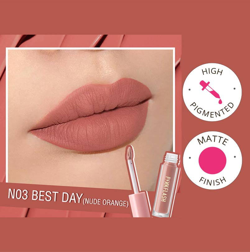 Pinkflash L01 Lasting Matte Lipcream - N03