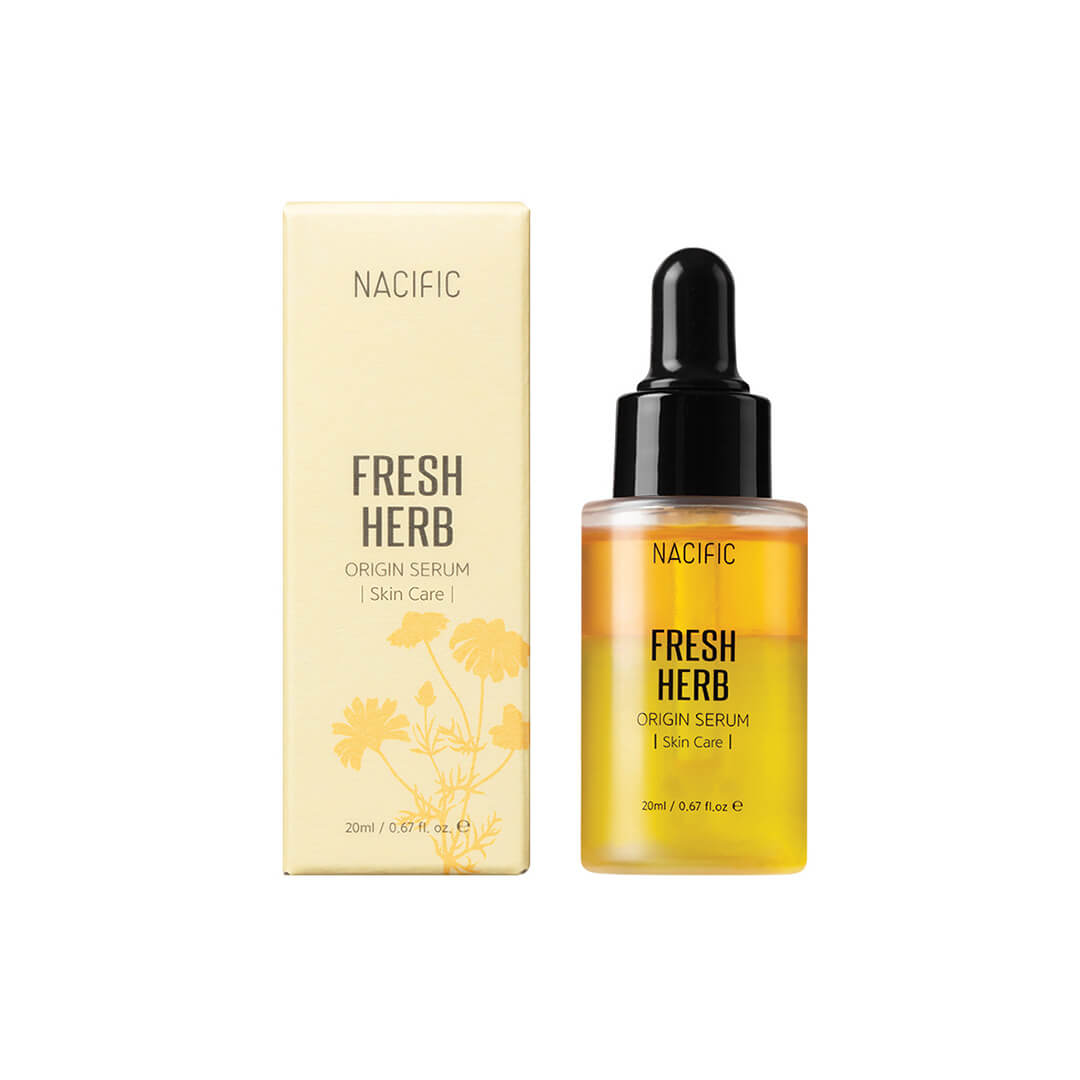 Basic Skincare Combo - Nacific Fresh Herb Origin Serum Skin Care | 20 ml | Beausta All In One Moisturizer | 15 ml