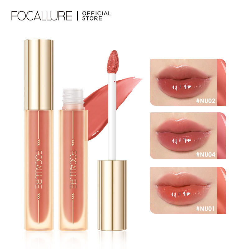 FOCALLURE SERUM GLOW LIPGLOSS FA279 - NU01