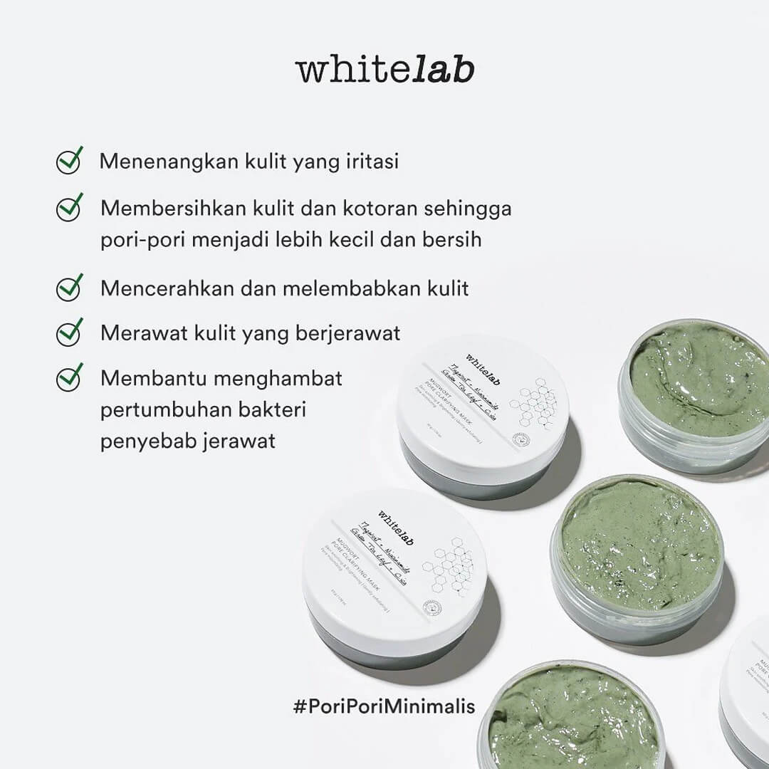 Whitelab Mugwort Pore Clarifying Mask | 50 g