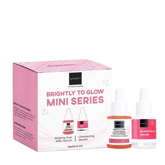 Scarlett Whitening Brightly To Glow Mini Series (Set of 2)