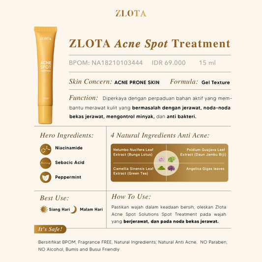 ZLOTA Acne Spot Treatment 20g