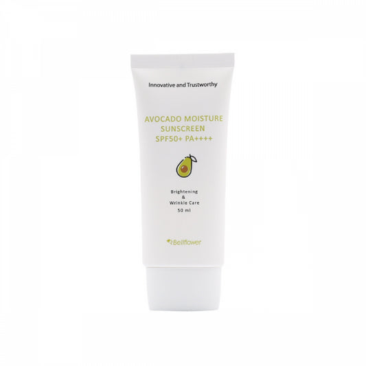 Bellflower Avocado Moisture Sunscreen SPF 50+ PA++++ | 50 ml