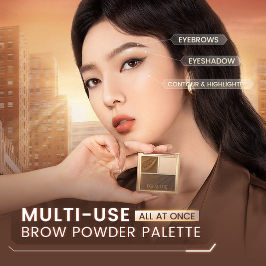 FOCALLURE 4 PAN EYESHADOW PALETTE FA314 BR01