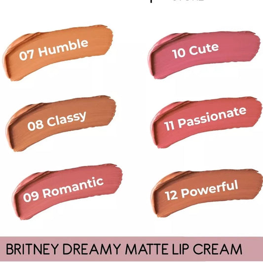 Britney Dreamy Matte Lip Cream 08 Classy | 10 g