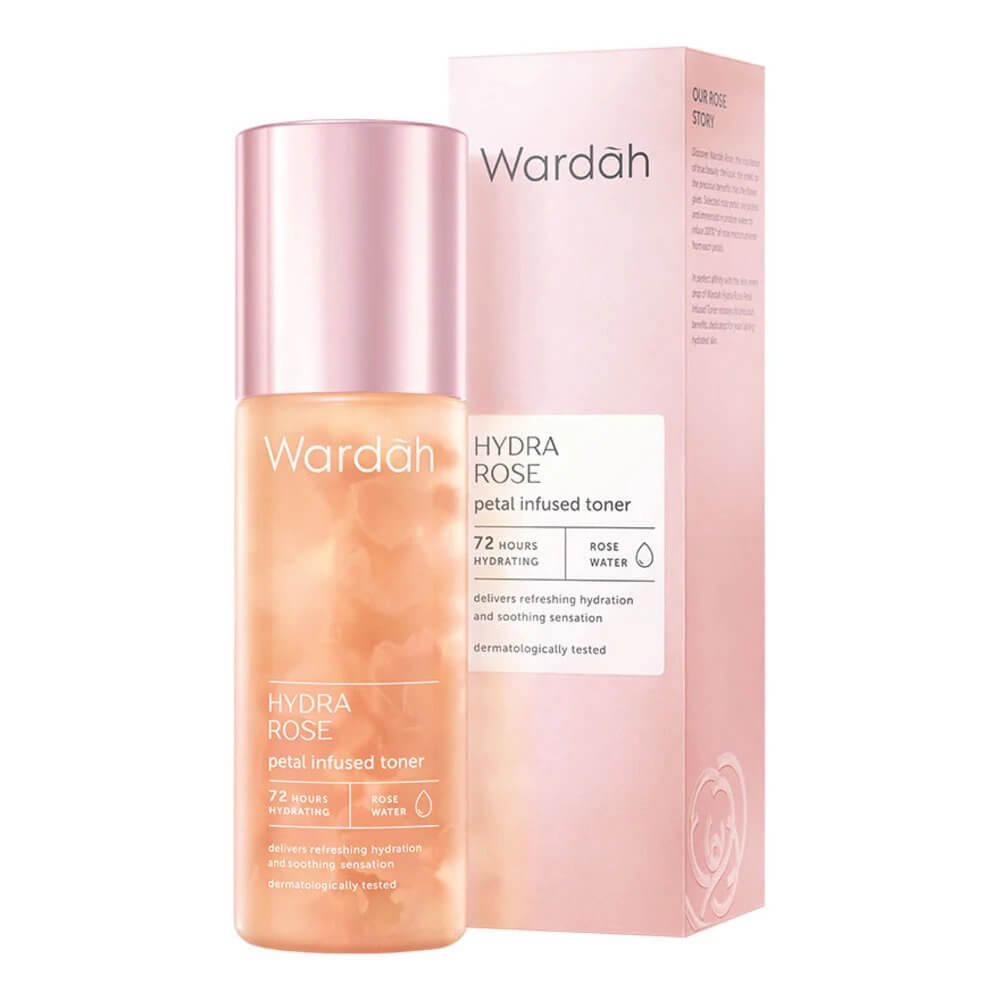 Wardah Hydra Rose Petal Infused Toner | 100 ml