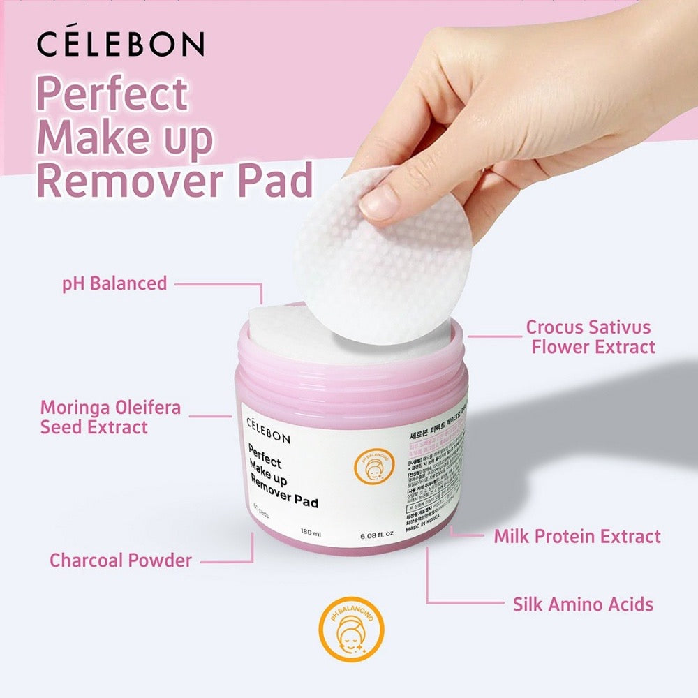 Celebon Perfect Make Up Remover Pad | 180g