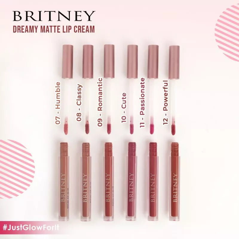 Britney Dreamy Matte Lip Cream 11 Passionate | 10 g