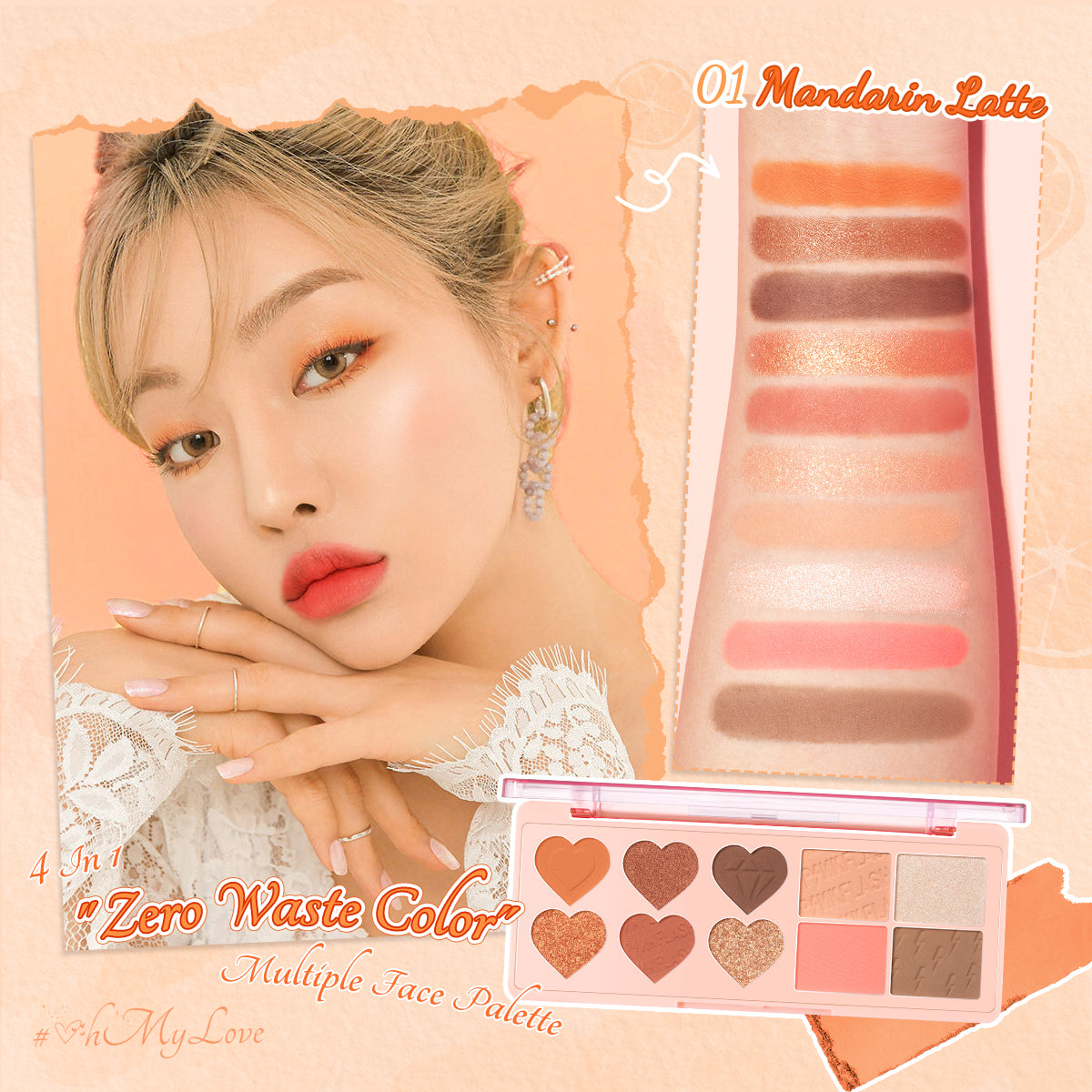 Pinkflash Multi Face Pallet PF-M02 - #01