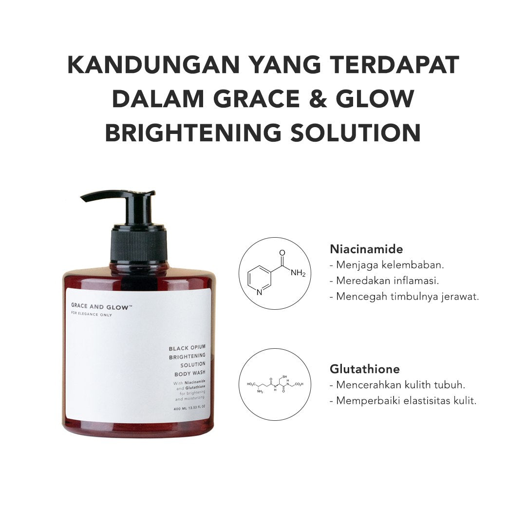 [DEFECT] GRACE&GLOW Body Wash Rouge 540 (400Ml)