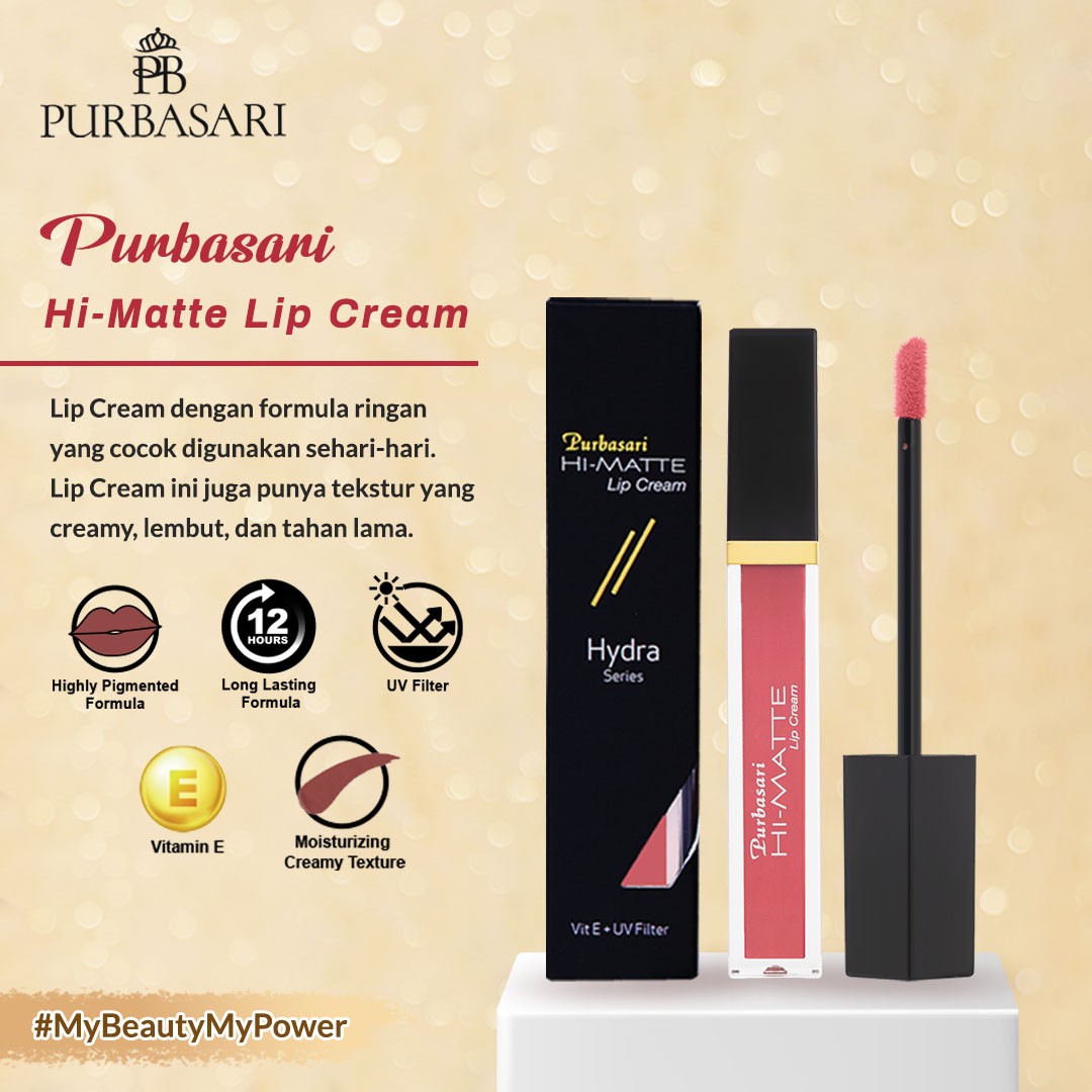 Purbasari Hi Matte Lip Cream 10 Ayanna | 6,5 g