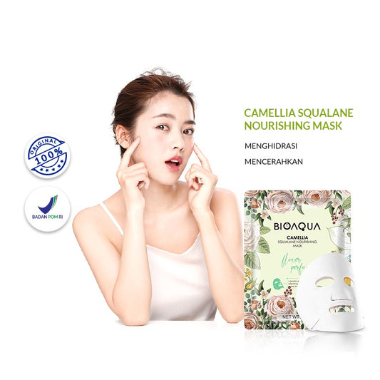 BIOAQUA Camellia Squalane Nourishing Mask 28g