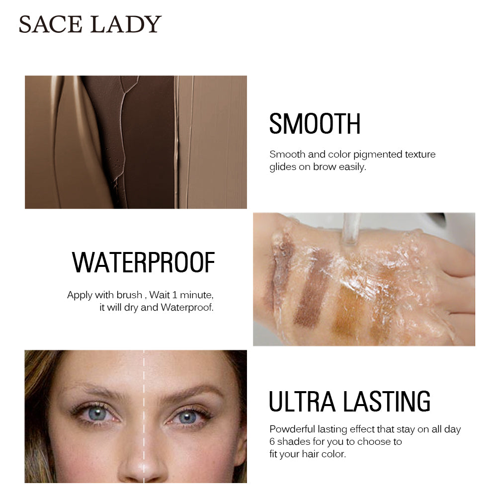 Sace Lady Tinted Brow Gel Black Brown | 6Ml