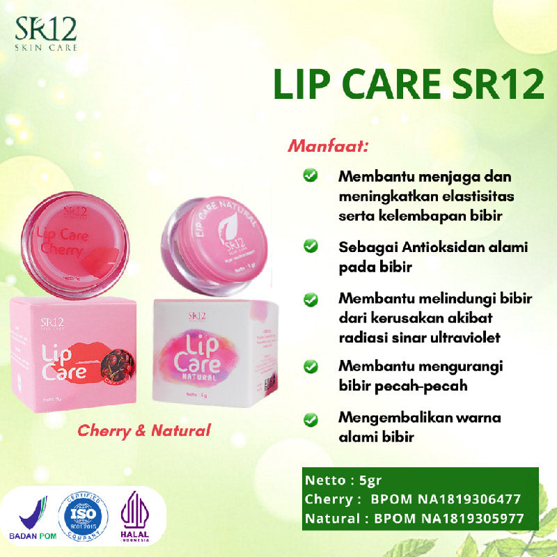 SR12 Lip Care Lip Balm Natural | 5gr