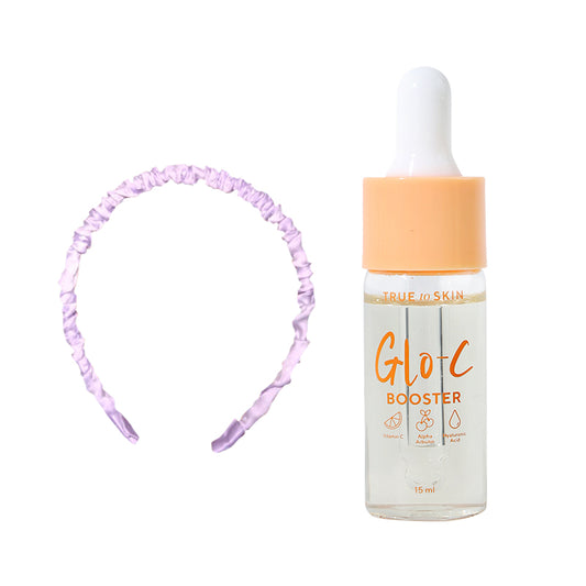 [Combo] True To Skin Glo-C Booster Serum (15 ml) + [Free] Bando Scrunchie