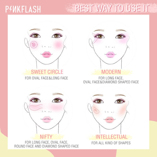 Pinkflash F01 Soft Pigment Blush - O04