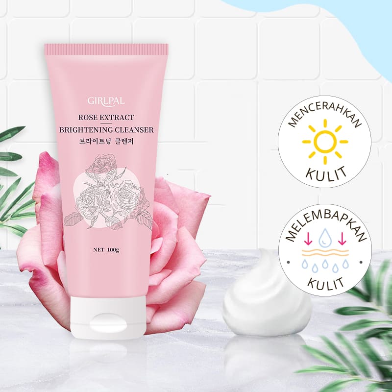 Girlpal Rose Extract Brightening Cleanser | 100 g