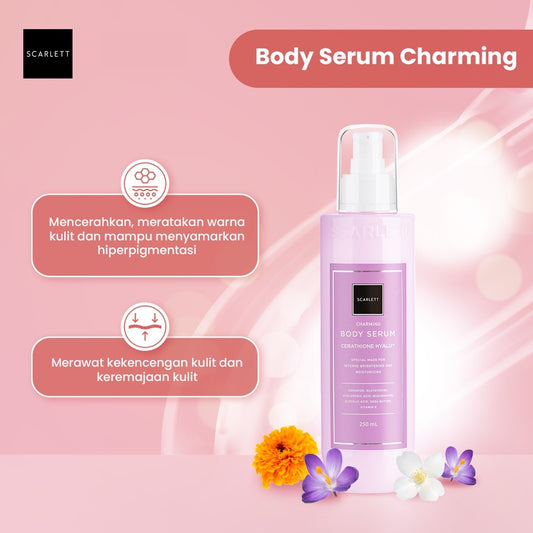 Scarlett Whitening Body Serum Charming