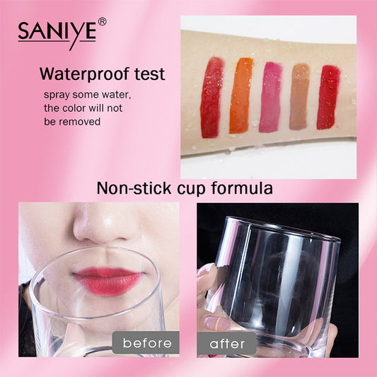 SANIYE Long Lasting Capsule Lip Matte Gloss L1135 14#