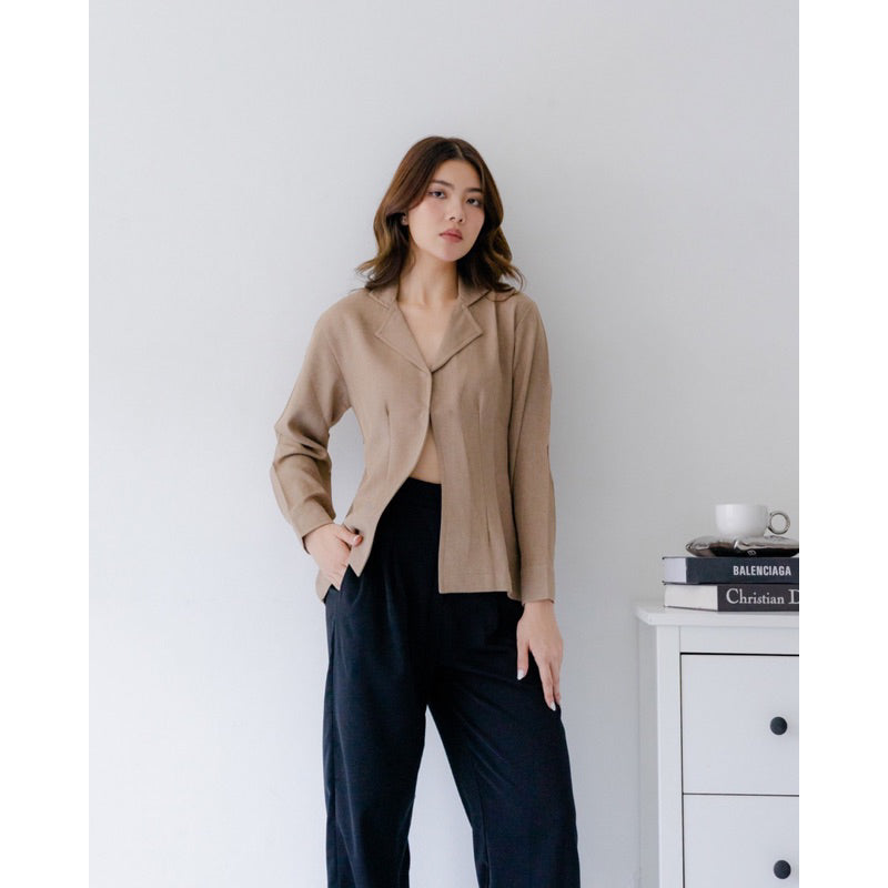 POÃME TERRA BLAZER | Soft Brown,ML