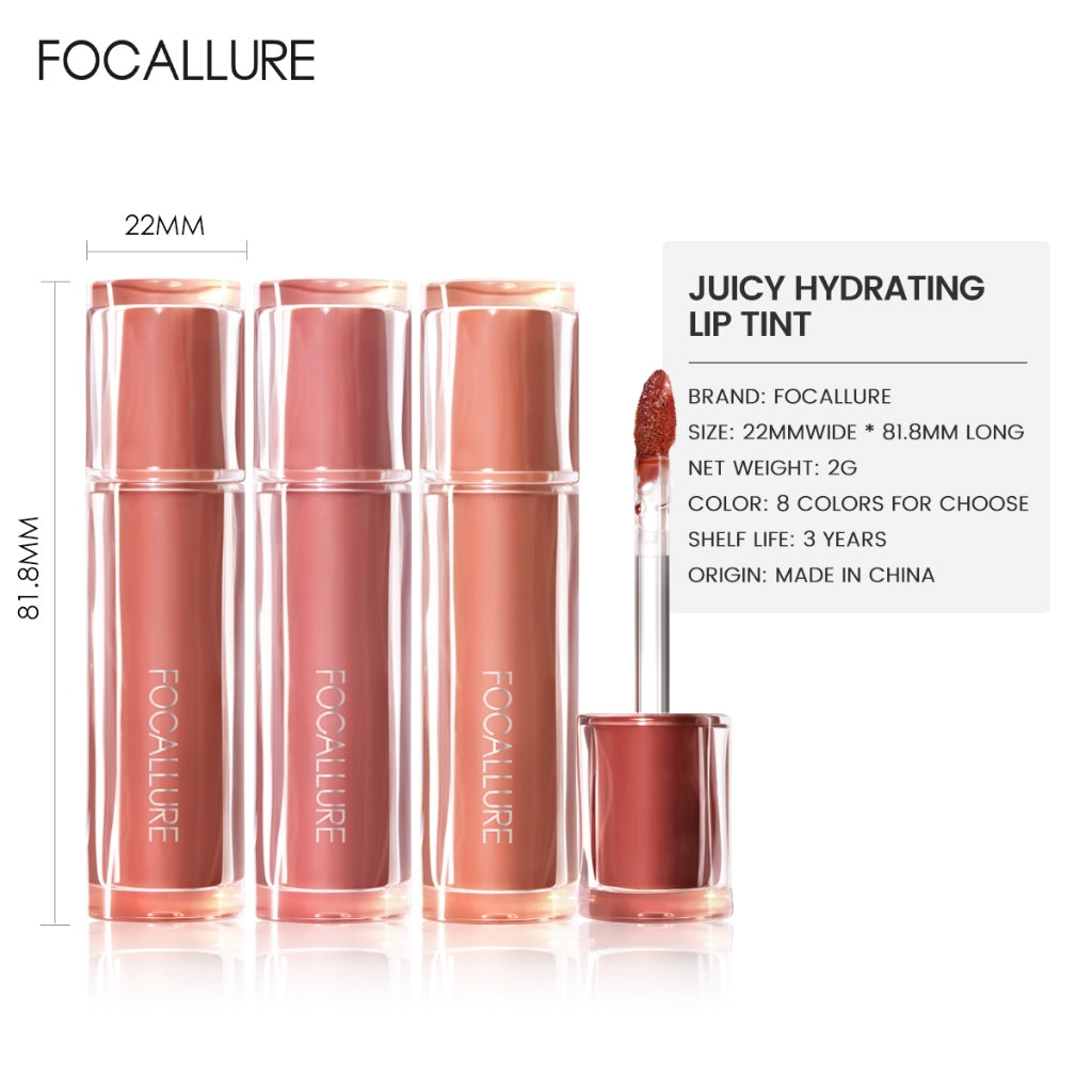 FOCALLURE JUICY HYDRATING LIP TINT RD01