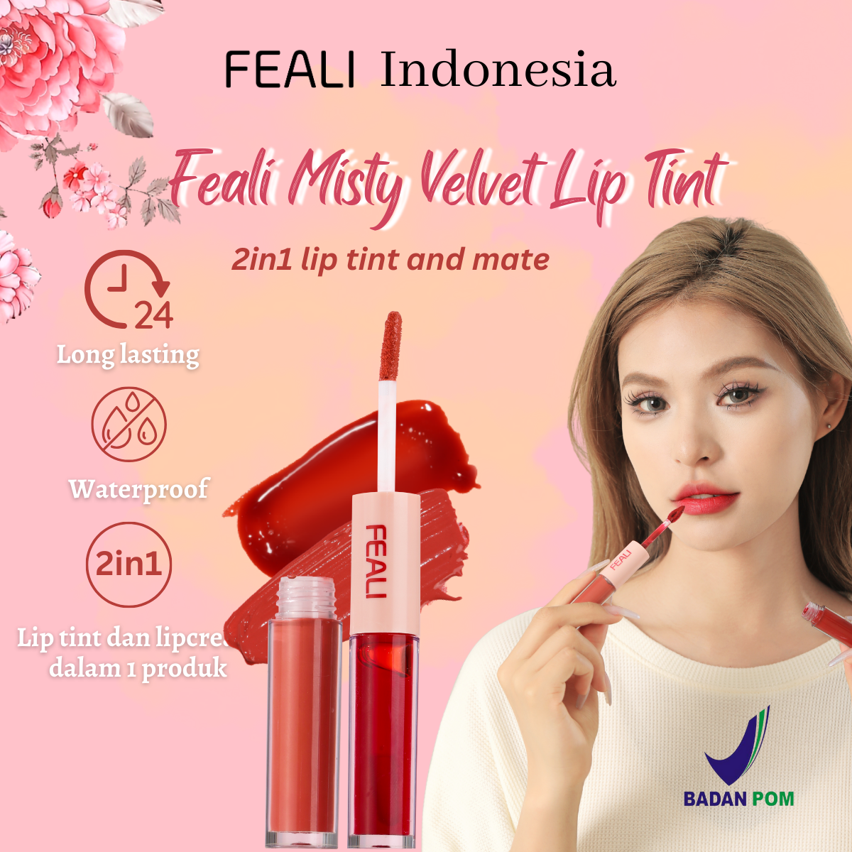 Feali Lipstick 2in1 - V03 | 3.5ml