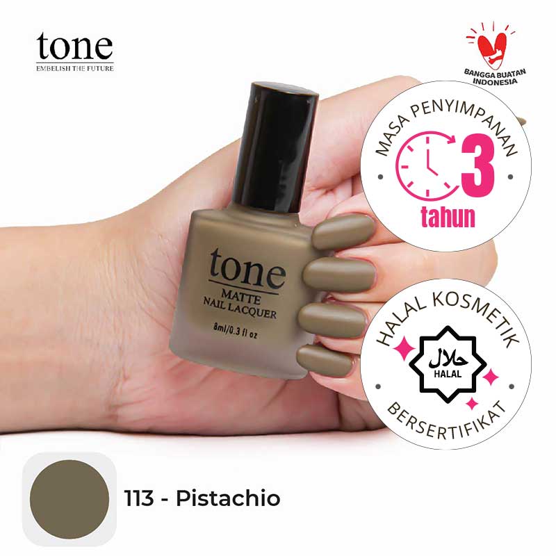 Tone Nail Polish Matte Earth Series 113 | 8 ml