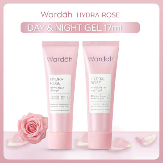 Wardah Hydra Rose Dewy Aqua Day Gel | 17 ml