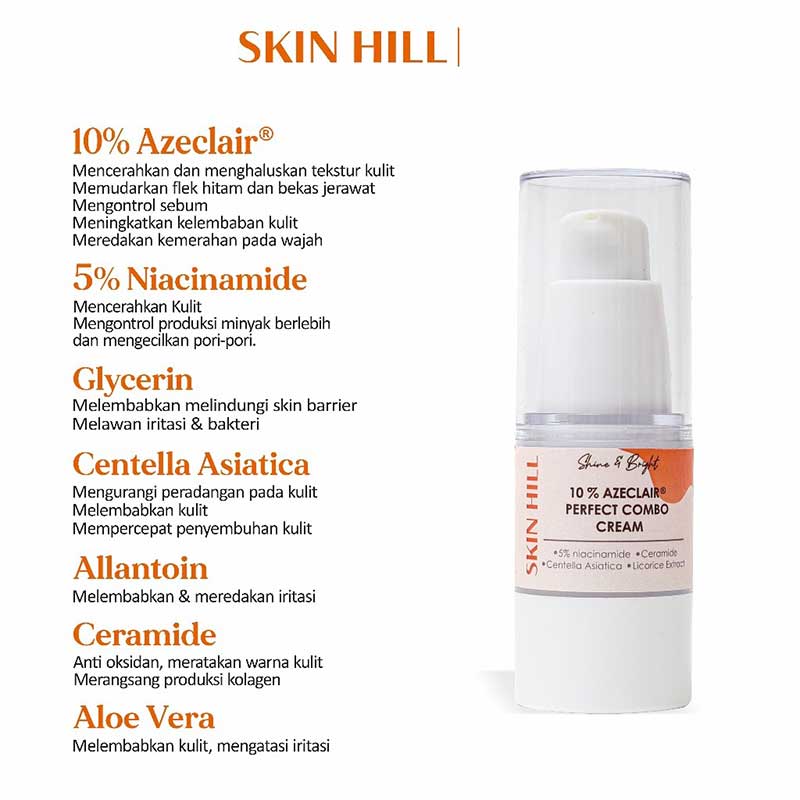 Skin Hill 10% Azeclair Perfect Combo Cream | 20ml