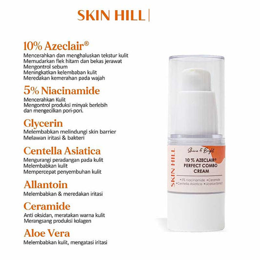 Skin Hill 10% Azeclair Perfect Combo Cream | 20ml