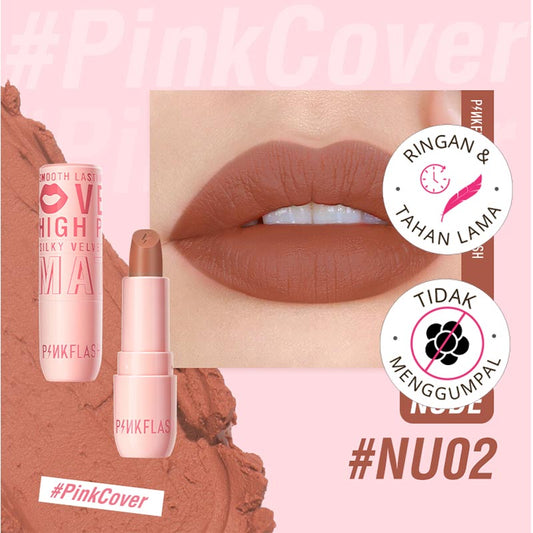 Pinkflash Silky Velvet Lipstick PF-L05 NU02