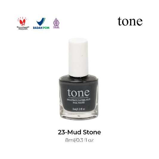 TONE Breathable and Peelable Nail Polish Neutral Palette Series 23