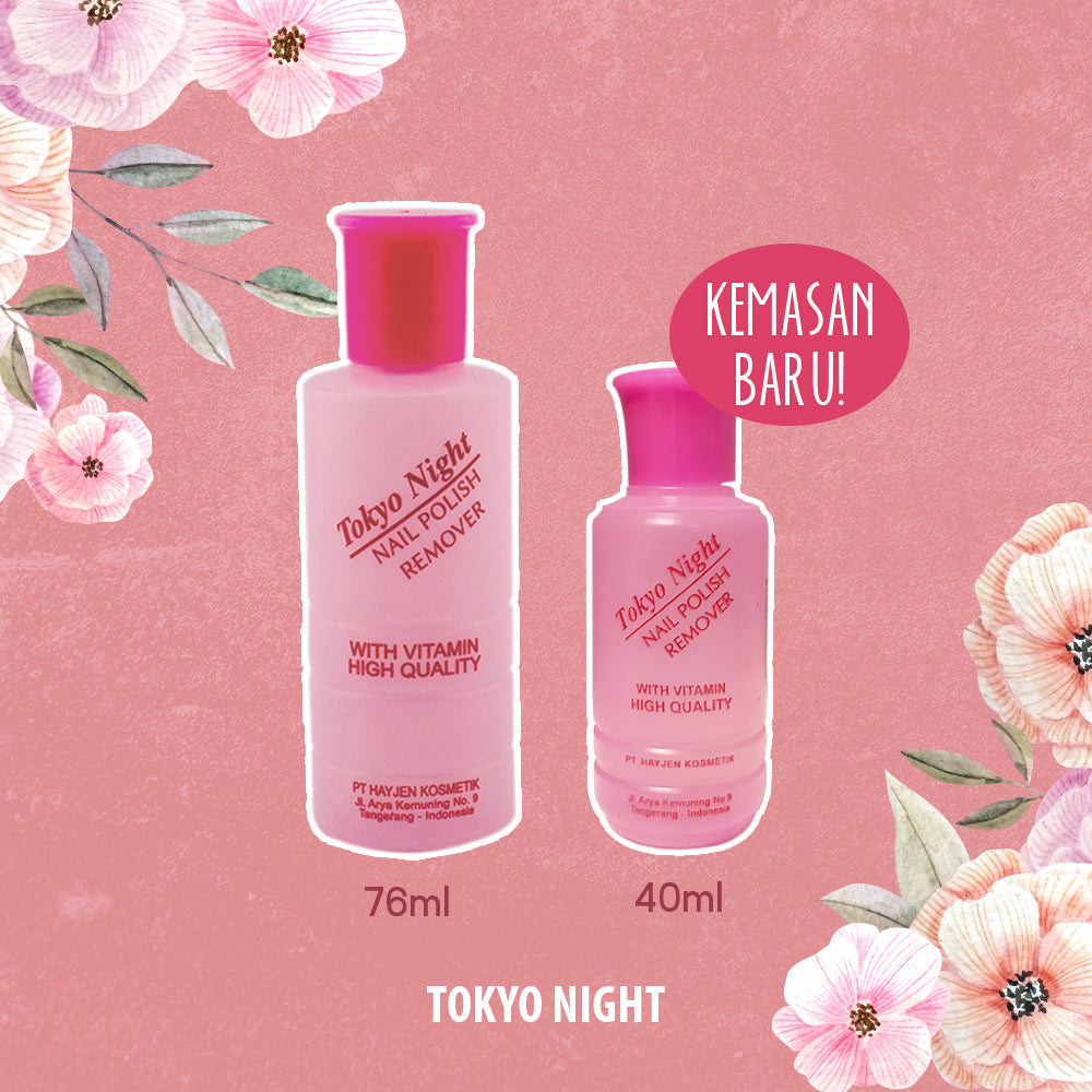 Tokyo Night Nail Polish Remover Plastik | 76 ml