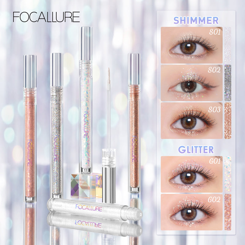 Focallure Glittering Liquid Eyeshadow FA195 #S01