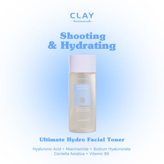 Clay Botanicals Ultimate Hydro Facial Toner | 100 ml