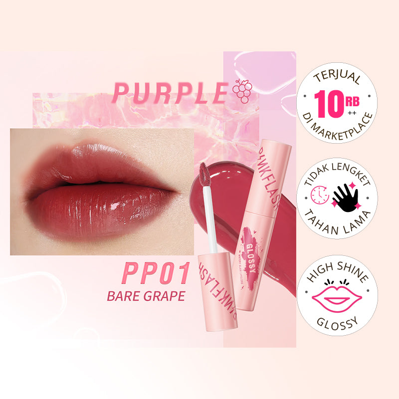 Pinkflash Watery Glam Lip Gloss PF-L09 PP01