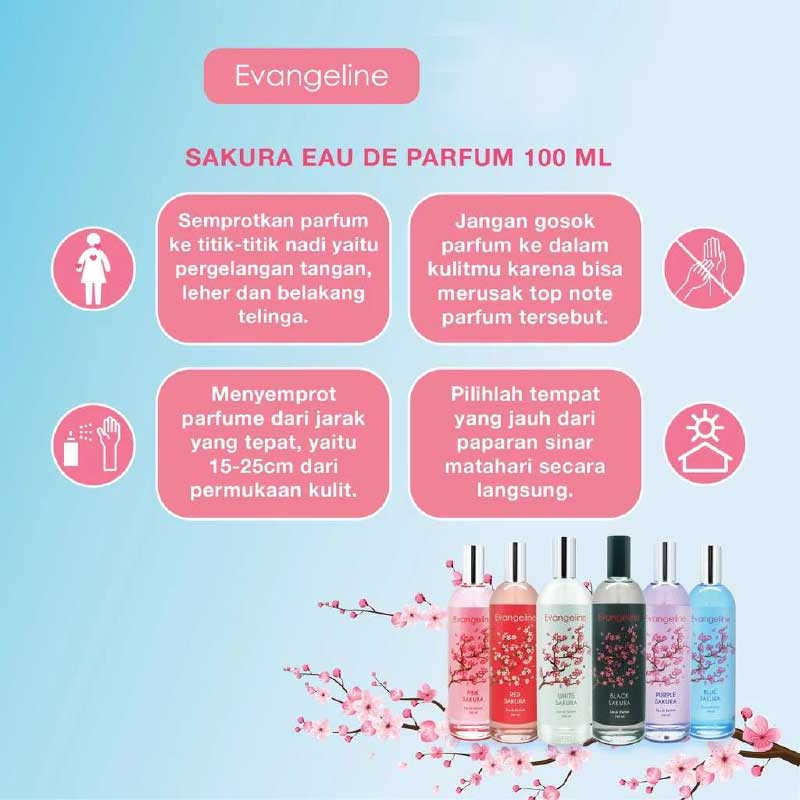 Evangeline EDP Red Sakura 100ml