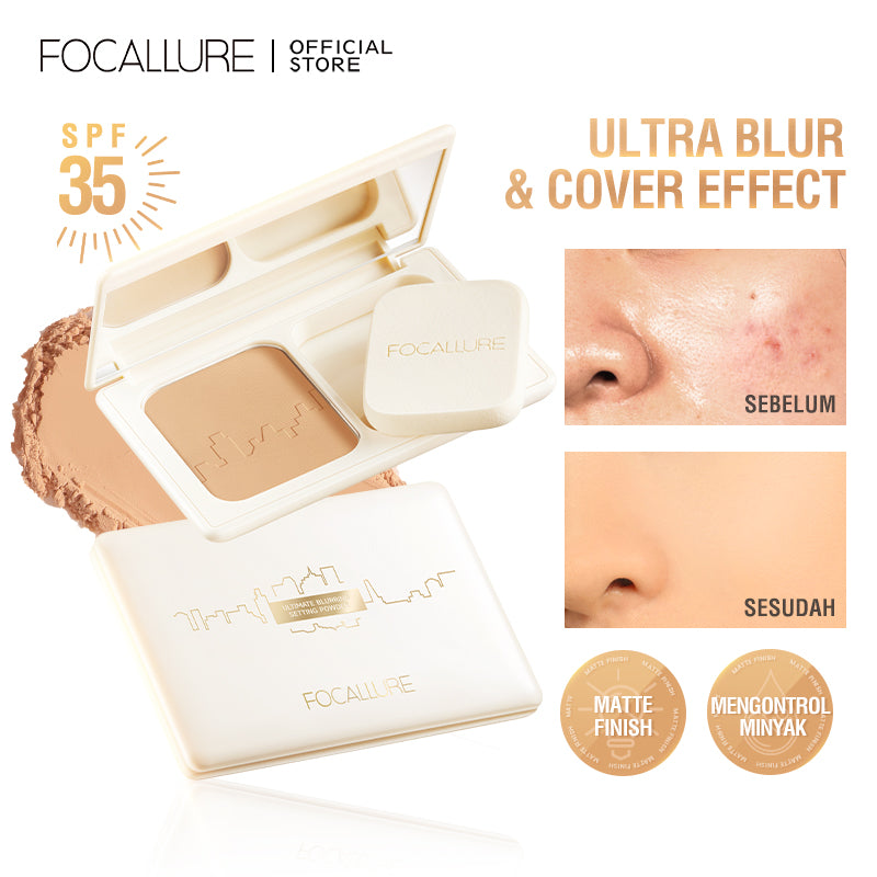 FOCALLURE ULTIMATE BLURRING SETTING POWDER FA338 PC01